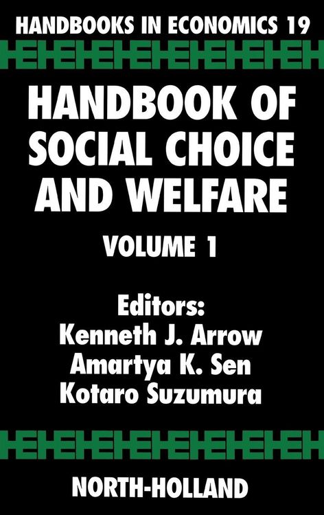 Produktbild: Handbook of Social Choice and Welfare