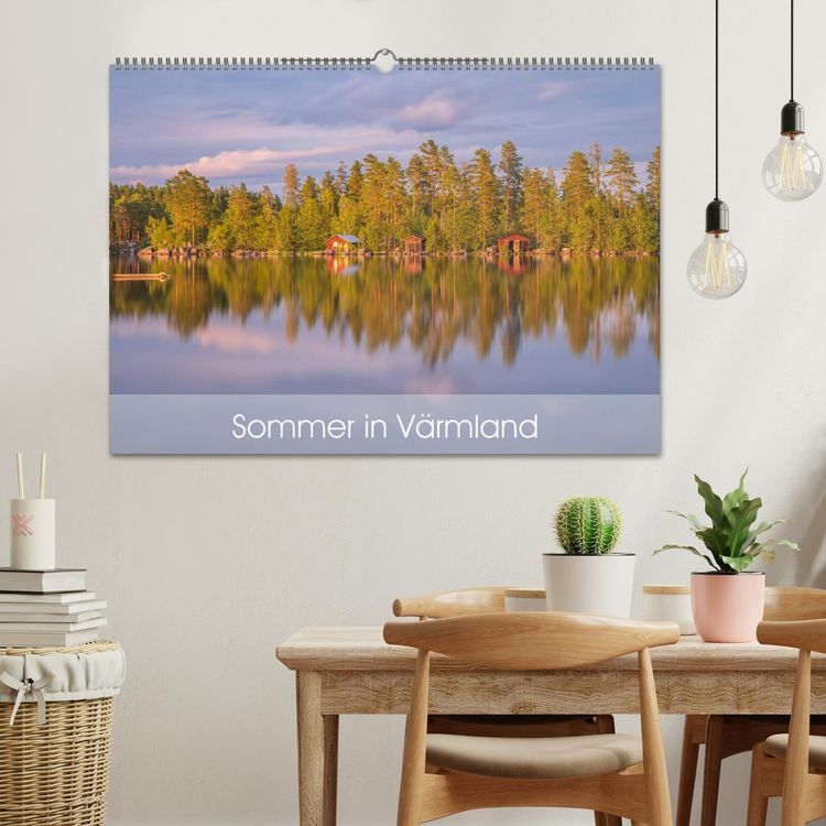 Produktbild: Schwedischer Sommer in V&auml;rmland (Wandkalender 2026 DIN A2 quer), CALVENDO Monatskalender