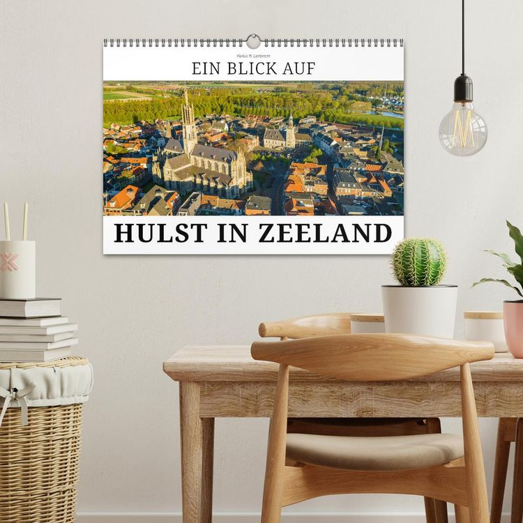 Produktbild: Ein Blick auf Hulst in Zeeland (Wandkalender 2026 DIN A3 quer), CALVENDO Monatskalender