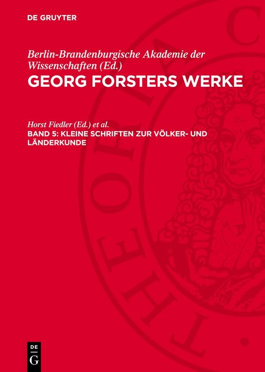 Produktbild: Kleine Schriften zur V&ouml;lker- und L&auml;nderkunde