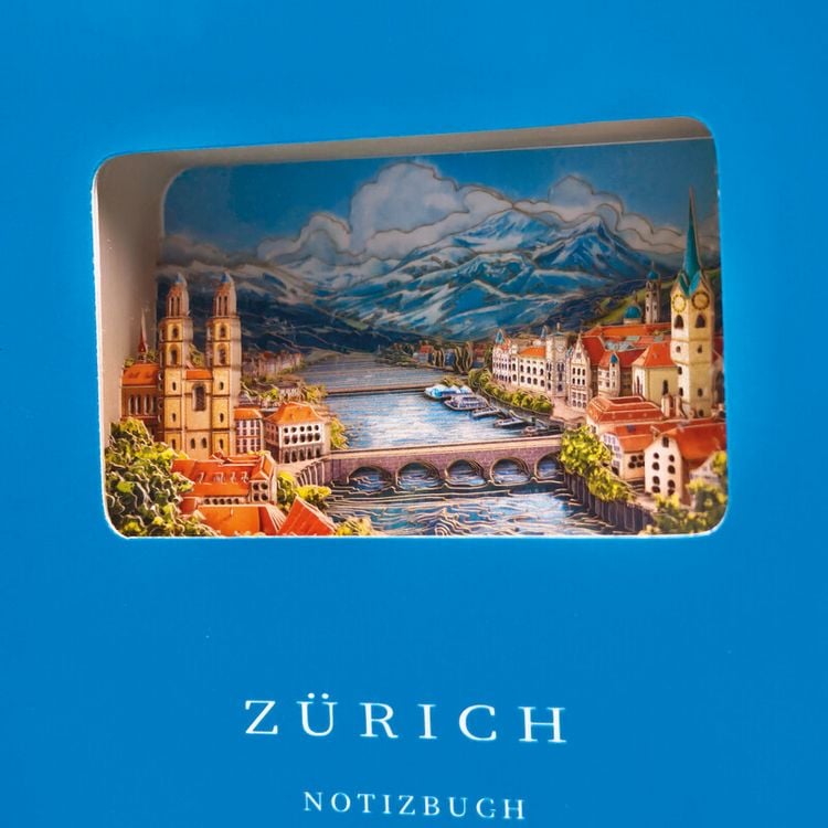 Produktbild: Notizbuch 3D Z&uuml;rich