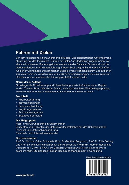 Produktbild: Führen mit Zielen