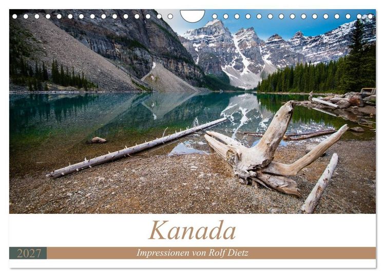 Produktbild: Kanada - Impressionen von Rolf Dietz (Wandkalender 2027 DIN A4 quer), CALVENDO Monatskalender