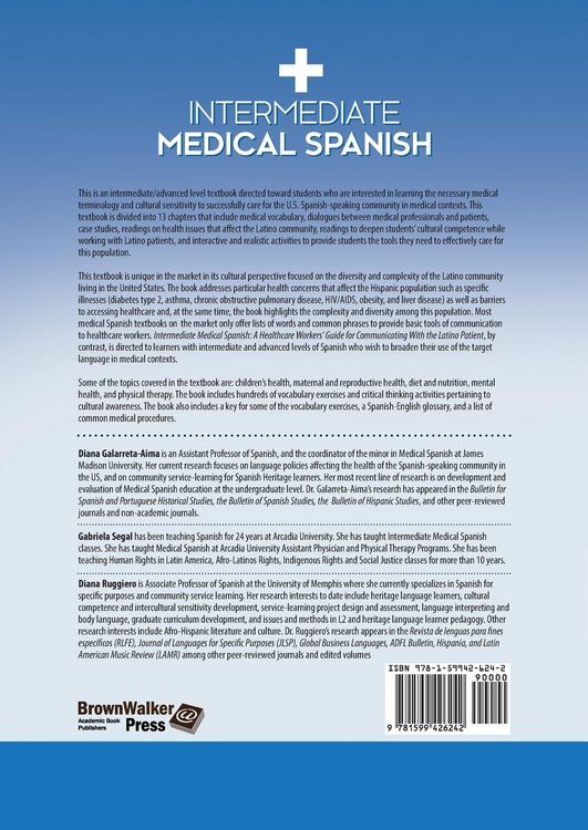 Produktbild: Intermediate Medical Spanish