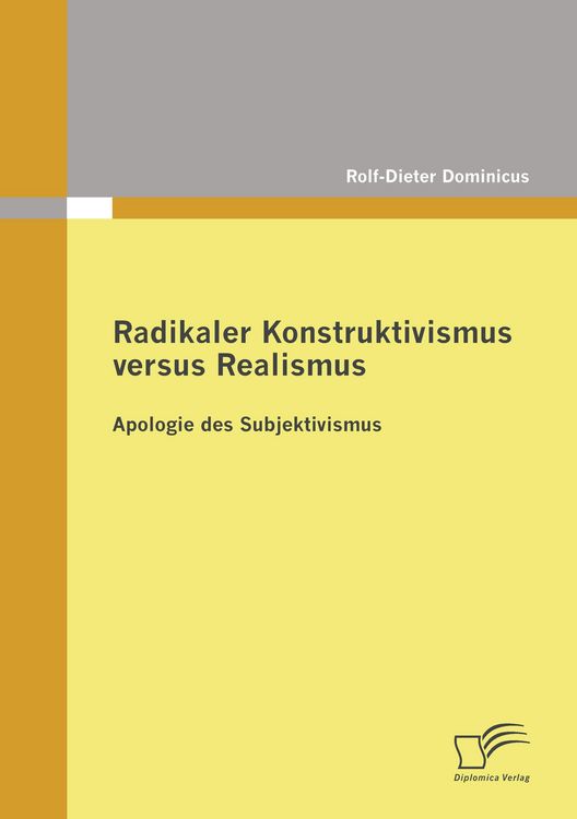 Produktbild: Radikaler Konstruktivismus versus Realismus