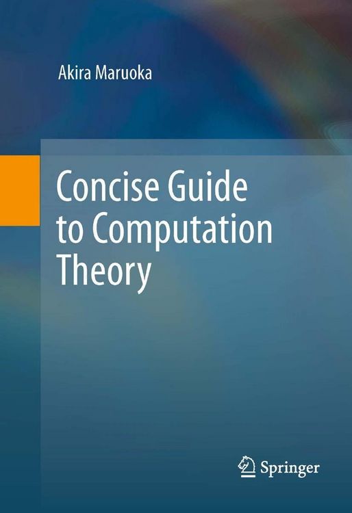 Produktbild: Concise Guide to Computation Theory