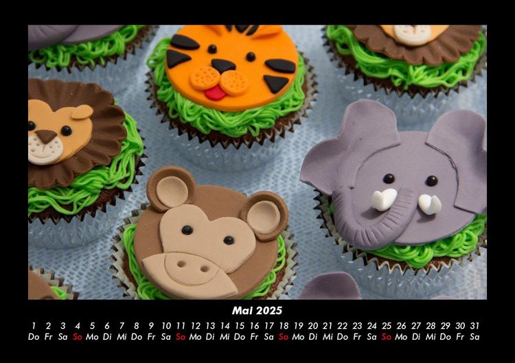 Produktbild: World of Sweets 2025 Fotokalender DIN A3