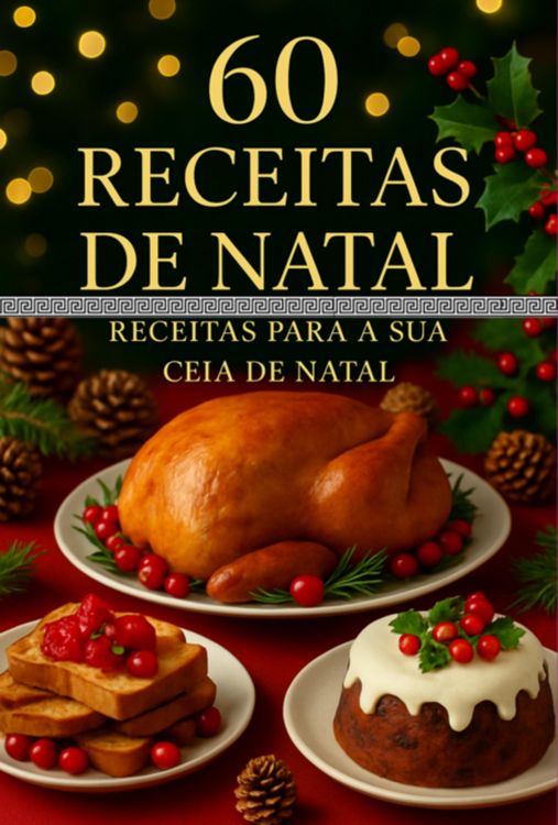Produktbild: "60 Receitas De Natal: Receitas Para A Sua Ceia De Natal"