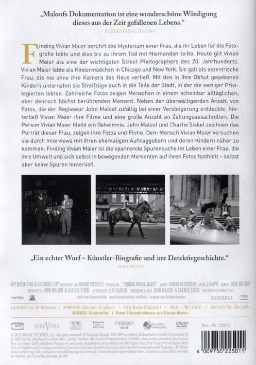 Produktbild: Finding Vivian Maier