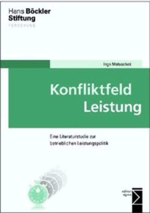 Produktbild: Konfliktfeld Leistung