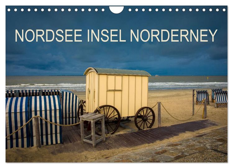 Produktbild: Nordsee Insel Norderney (Wandkalender 2026 DIN A4 quer), CALVENDO Monatskalender