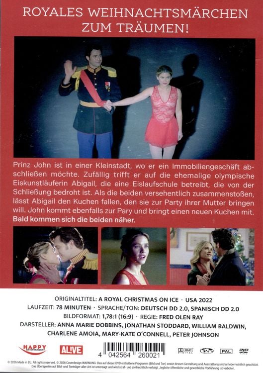 Produktbild: A Royal Christmas on Ice - Auf Schlittschuhen ins Weihnachtsgl&uuml;ck