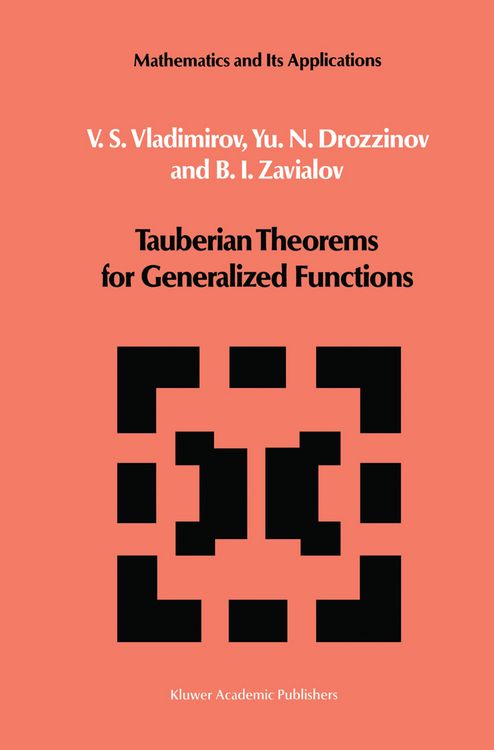 Produktbild: Tauberian Theorems for Generalized Functions