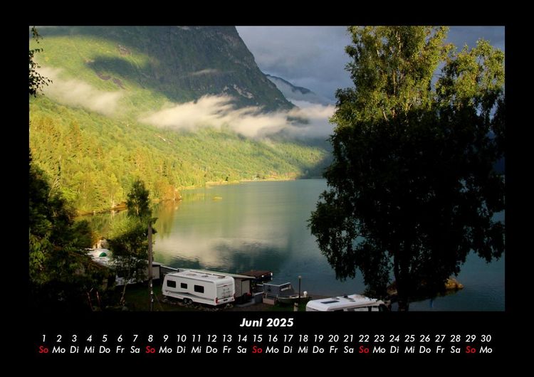 Produktbild: Bergige Welten 2025 Fotokalender DIN A3