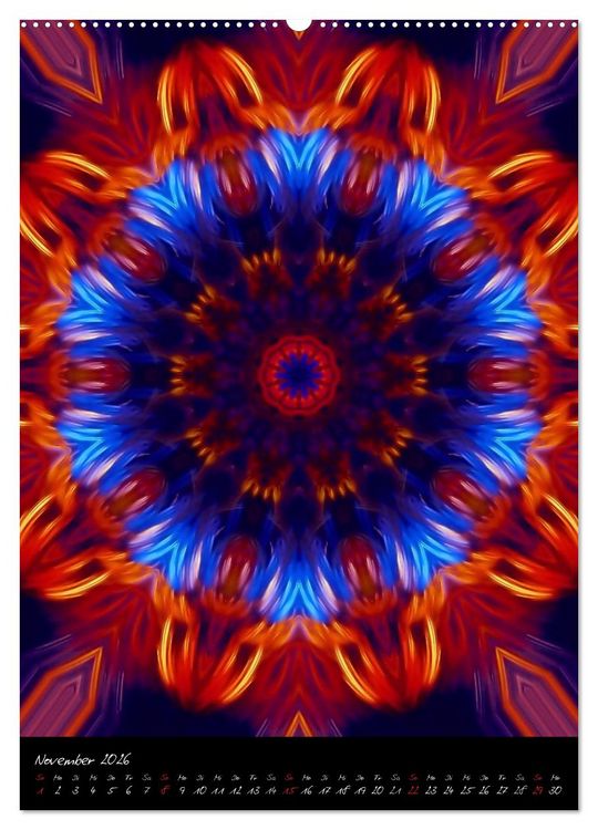 Produktbild: Mandala - Esoterik & Meditation (hochwertiger Premium Wandkalender 2026 DIN A2 hoch), Kunstdruck in Hochglanz