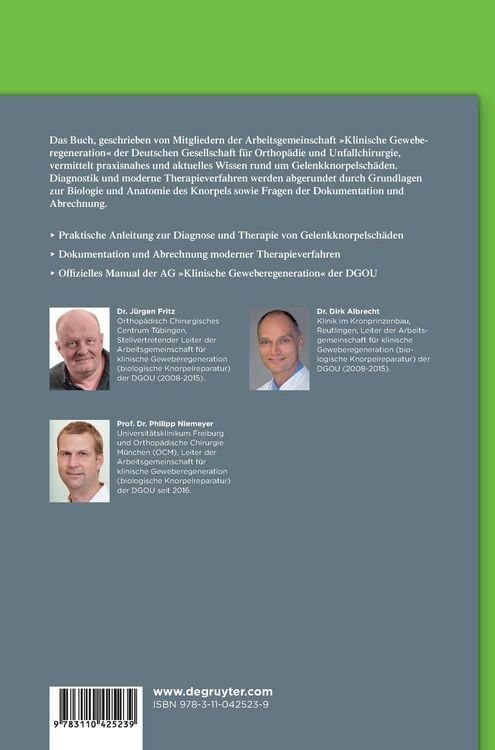 Produktbild: Knorpeltherapie