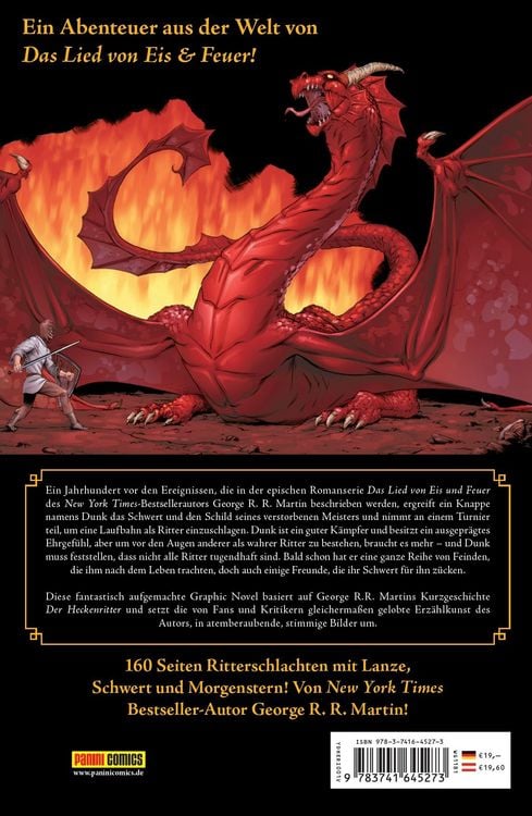 Produktbild: Der Heckenritter - Die Graphic Novel (Die Vorgeschichte zu Game of Thrones)