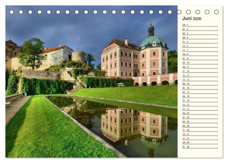 Produktbild: Tschechien (Tischkalender 2026 DIN A5 quer), CALVENDO Monatskalender