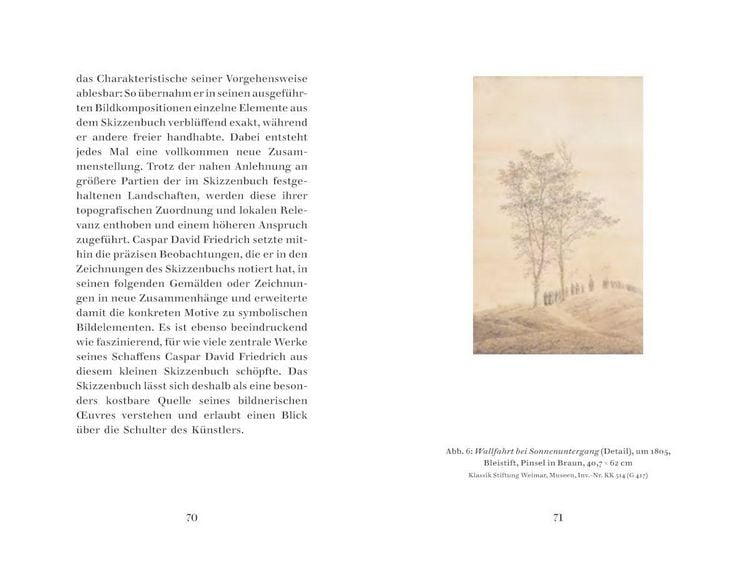 Produktbild: Caspar David Friedrich. Karlsruher Skizzenbuch