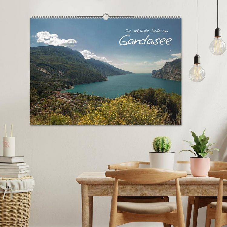 Produktbild: Die sch&ouml;nste Seite am Gardasee (Wandkalender 2026 DIN A2 quer), CALVENDO Monatskalender