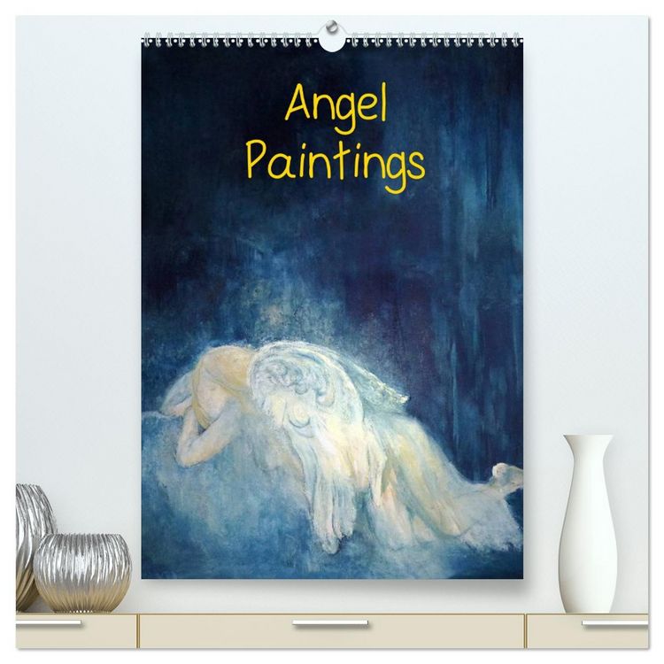 Produktbild: Angel paintings (High Quality Premium Wall Calendar 2026 DIN A2 portrait),CALVENDO 12 Month Wall Calendar