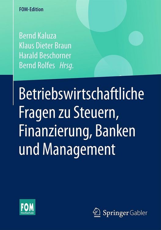 Produktbild: Betriebswirtschaftliche Fragen zu Steuern, Finanzierung, Banken und Management