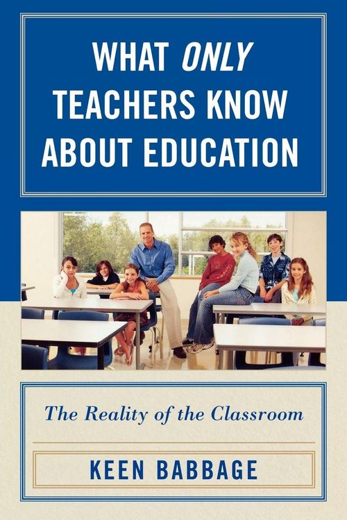 Produktbild: What Only Teachers Know about Education