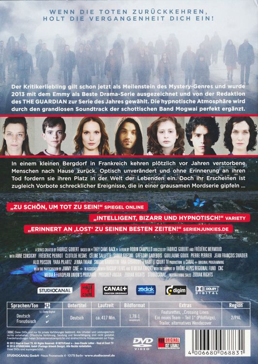 Produktbild: The Returned - Staffel 1 [3 DVDs]