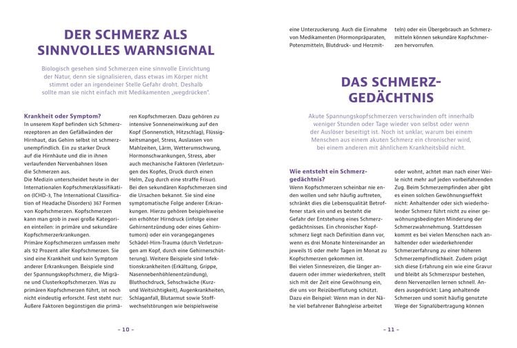 Produktbild: Schluss mit Kopfschmerzen