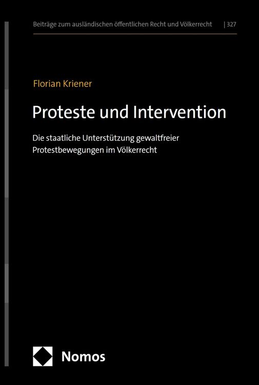 Produktbild: Proteste und Intervention