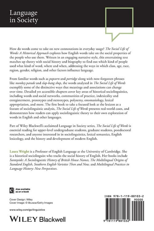 Produktbild: The Social Life of Words