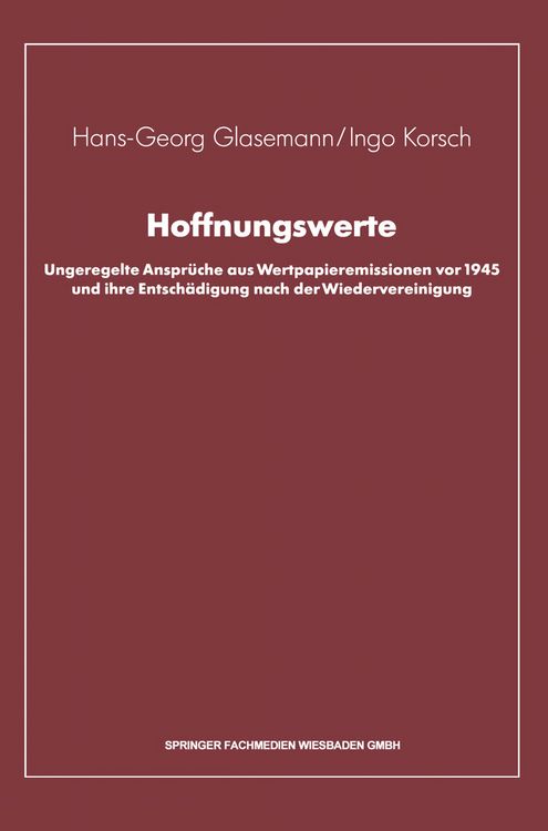 Produktbild: Hoffnungswerte