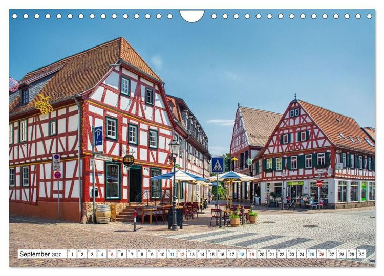 Produktbild: Seligenstadt - Die Stadt mit Geschichte und Flair (Wandkalender 2027 DIN A4 quer), CALVENDO Monatskalender