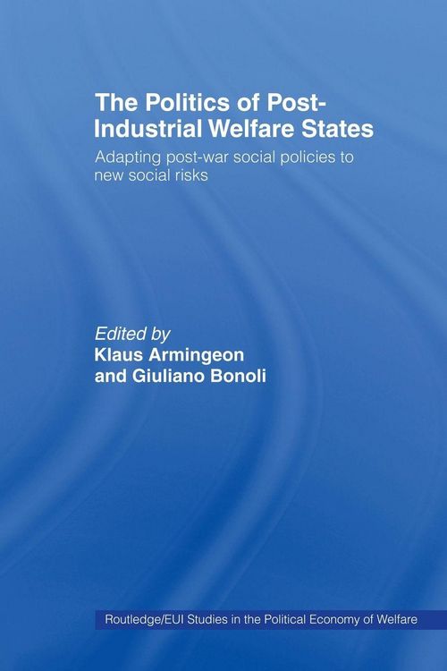 Produktbild: The Politics of Post-Industrial Welfare States