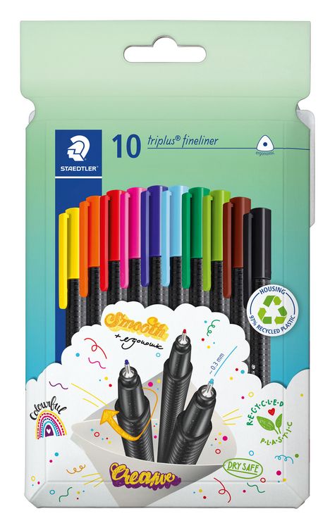 Produktbild: STAEDTLER triplus fineliner 334 Fineliner, 10er Set, 334 C10