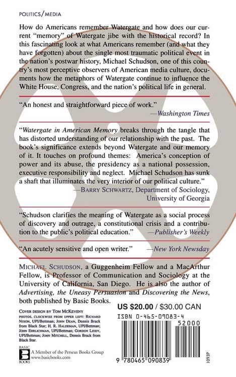 Produktbild: Watergate in American Memory
