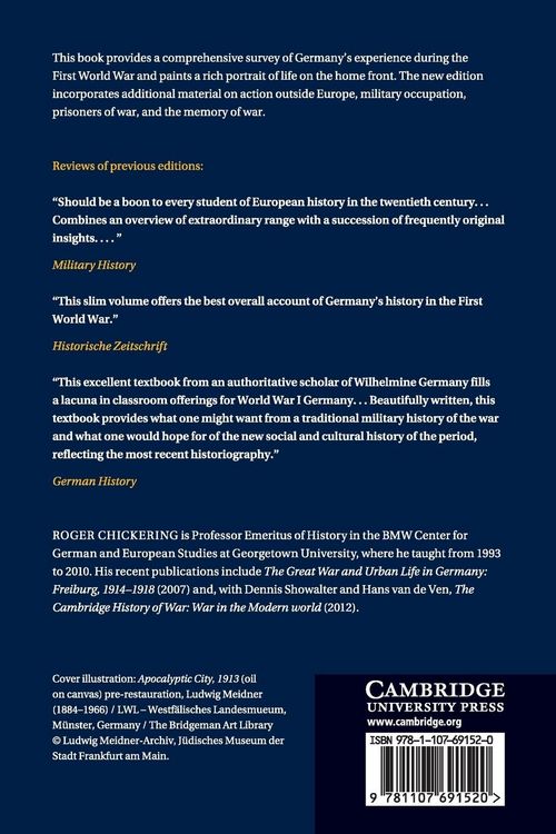 Produktbild: Imperial Germany and the Great War, 1914-1918