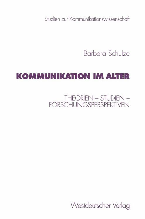 Produktbild: Kommunikation im Alter