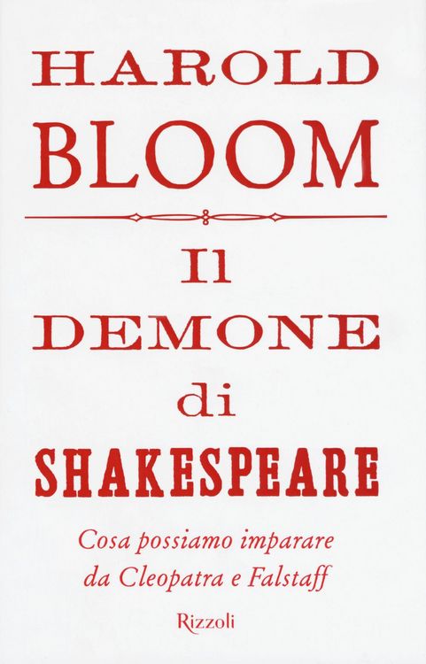 Produktbild: Il demone di Shakespeare. Cosa possiamo imparare da Cleopatra e Falstaff
