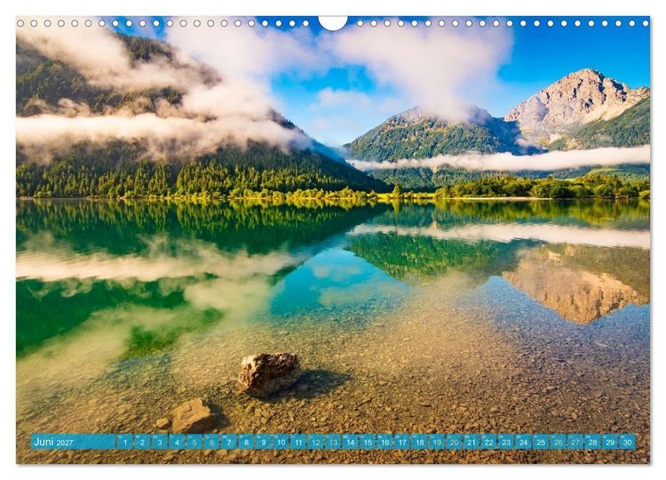 Produktbild: Alpenseen - Berge im Spiegel (Wandkalender 2027 DIN A3 quer), CALVENDO Monatskalender