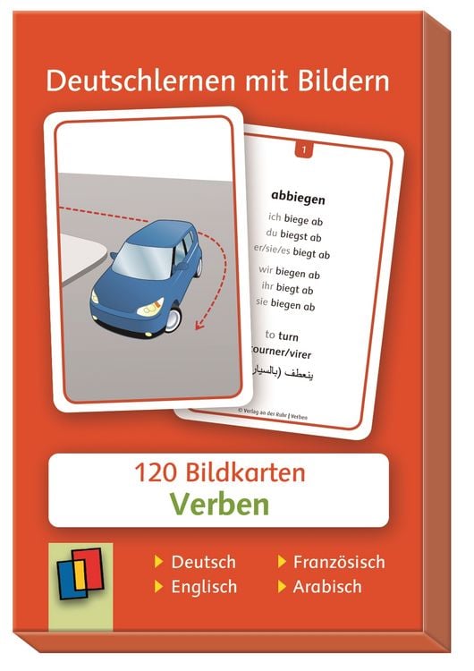 Produktbild: Verben: Set 1 - Deutsch, Englisch, Franz&ouml;sisch und Arabisch