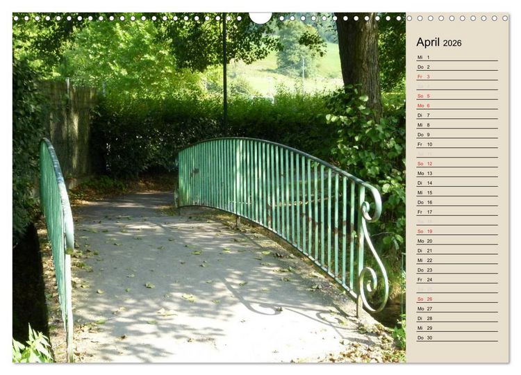 Produktbild: Bad Orb - Romantik im Spessart (Wandkalender 2026 DIN A3 quer), CALVENDO Monatskalender