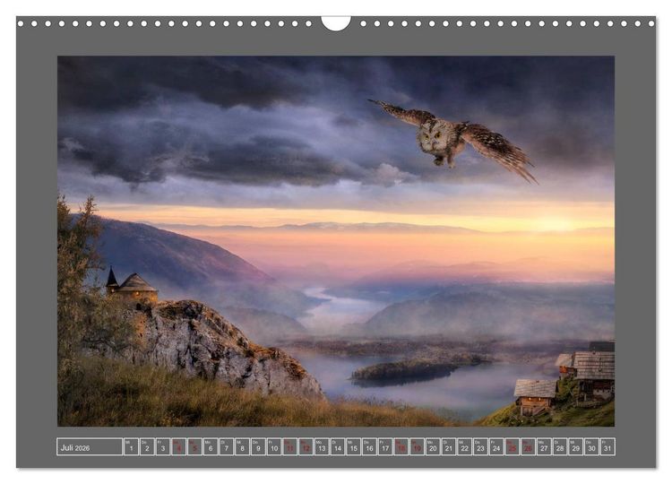 Produktbild: Uraltes Land (Wandkalender 2026 DIN A3 quer), CALVENDO Monatskalender