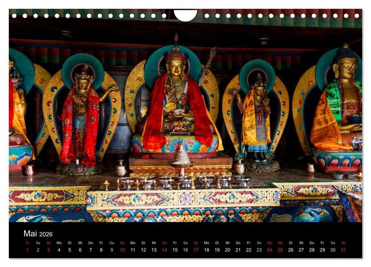 Produktbild: Nepal-Das Kathmandu-Tal nach dem Beben (Wandkalender 2026 DIN A4 quer), CALVENDO Monatskalender