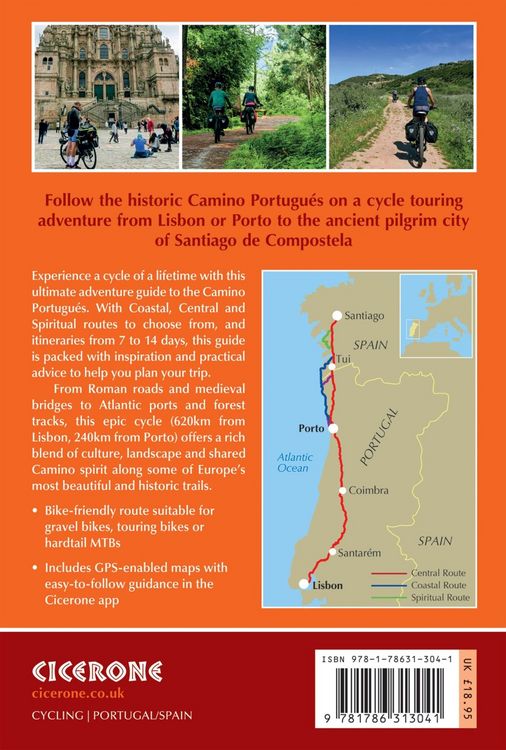 Produktbild: Cycling the Camino Portugues