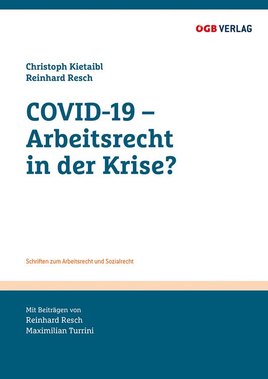 Produktbild: COVID-19 - Arbeitsrecht in der Krise?
