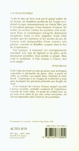 Produktbild: L'acteur invisible