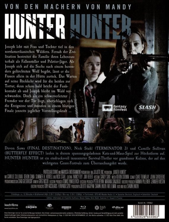 Produktbild: Hunter Hunter - Mediabook (4K Ultra HD) (+Blu-ray2D)