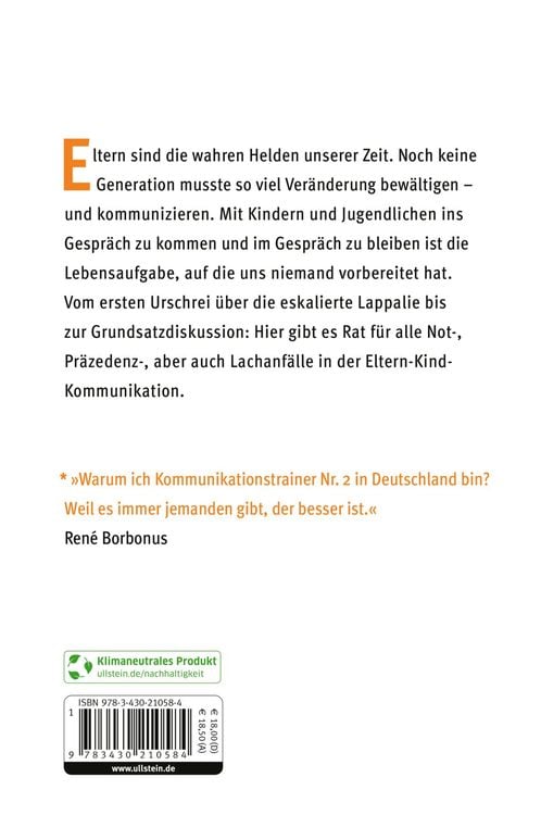 »Ich zähle jetzt bis drei!«