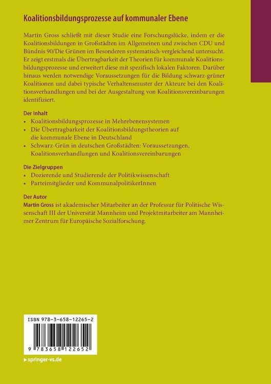 Produktbild: Koalitionsbildungsprozesse auf kommunaler Ebene